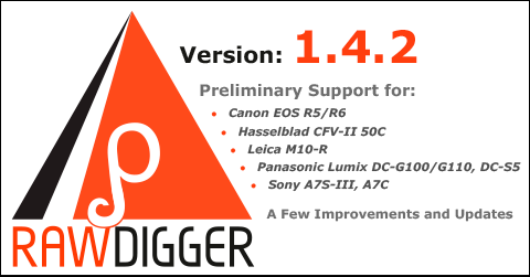 RawDigger 1.4.2