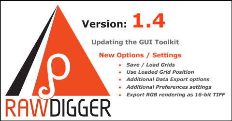 RawDigger 1.4