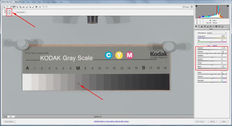  Kodak Q13, ACR, process 2012, default settings zeroed out