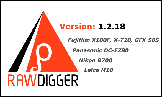 RawDigger 1.2.18